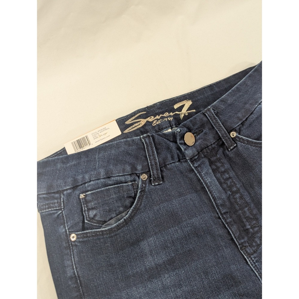New With Tags Seven7 High Rise Tummyless Boot Denim Bootcut Jeans‎ Size 12